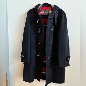 Men's Black Gloverall Duffle Coat